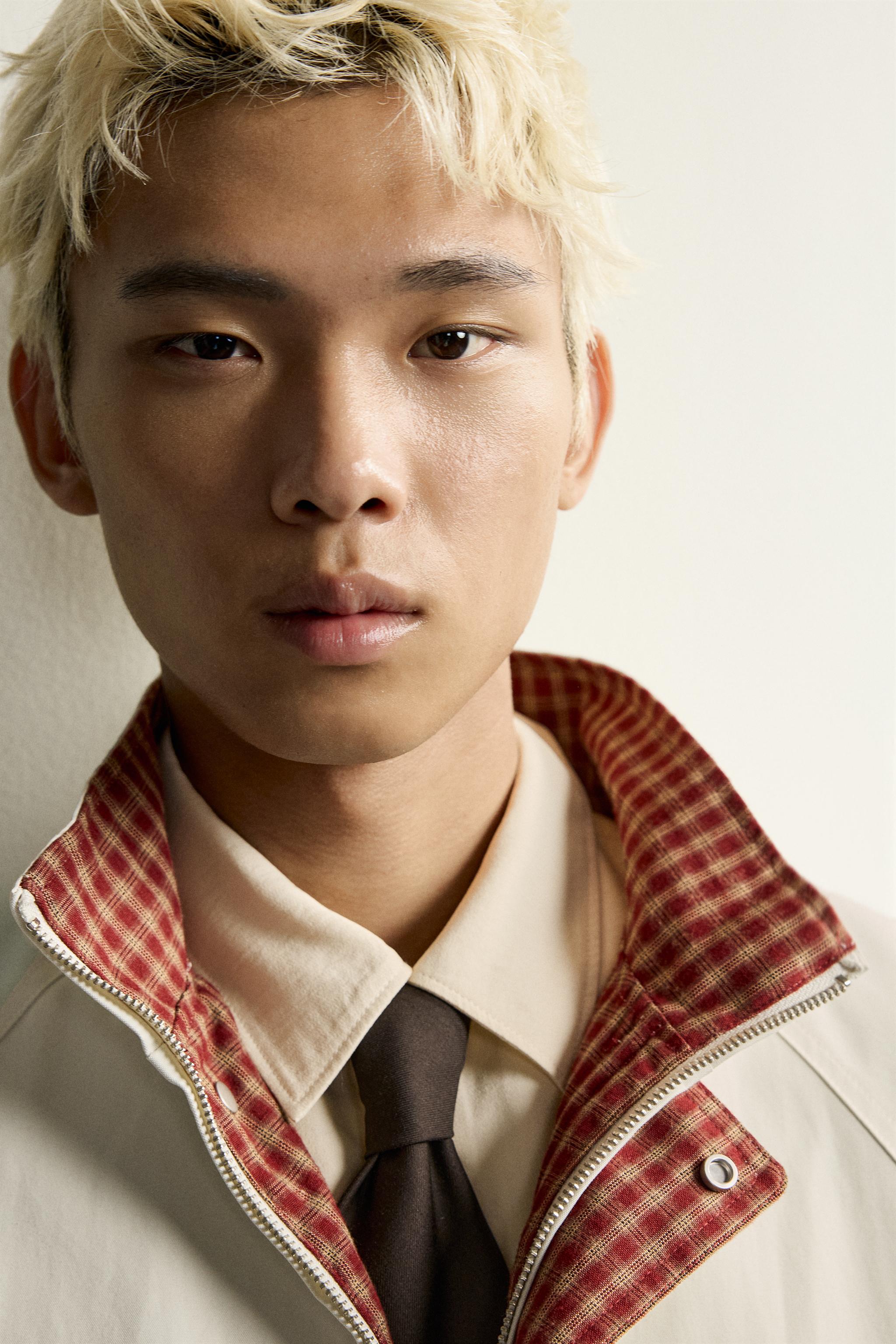 BLOUSON RELAXED FIT CONTRASTE